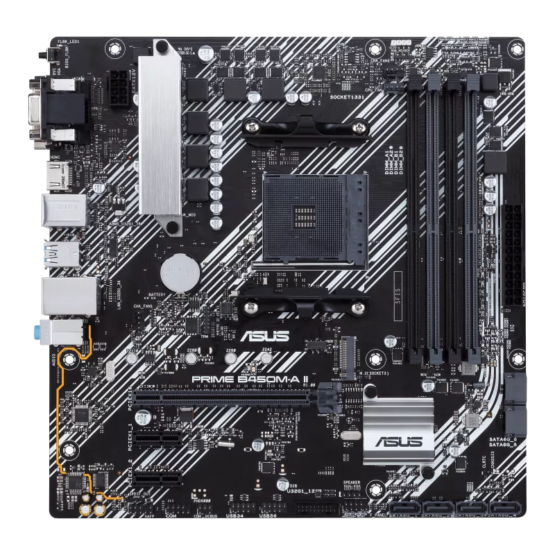 Asus PRIME-B450M-A-II Motherboards-Motherboards-ASUS-computerspace