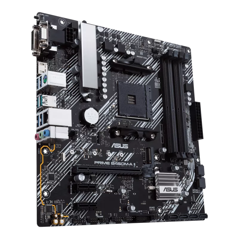 Asus PRIME-B450M-K-II Motherboards-Motherboards-ASUS-computerspace