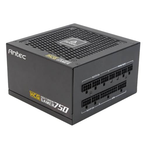 Antec HCG750-GOLD-GB ATX 12V 2.4 Fully Modular Black Power Supply Unit