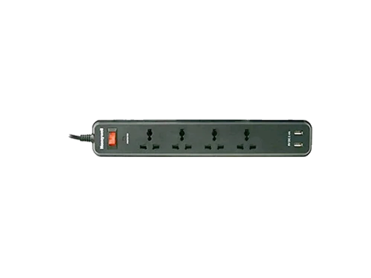 Honeywell 4 Out + 2 USB Surge Protector