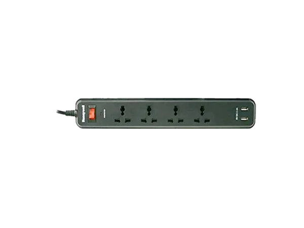 Honeywell 4 Out + 2 USB Surge Protector