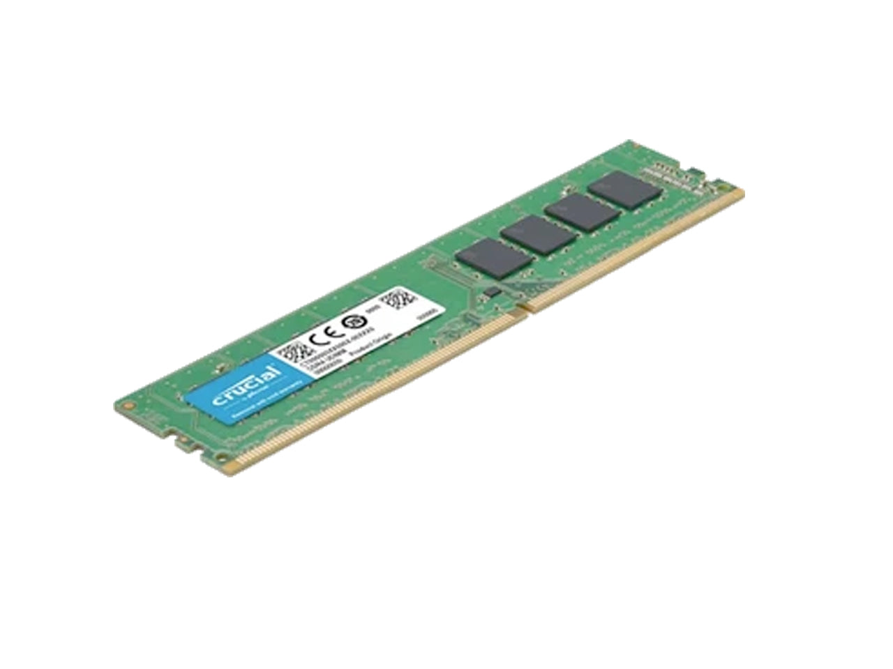 Crucial 4GB 2400Mhz DDR4 UDIMM RAM Memory Desktop
