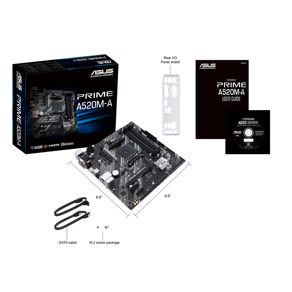 Asus Prime A520M-A Motherboards-Motherboards-ASUS-computerspace