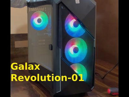 Custom PC with Galax Revolution 01 RGB Intel i3 10th gen 8GB RAM 128GB M.2 SSD