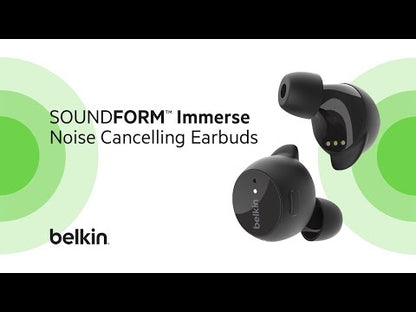 Belkin SOUNDFORM Immerse Noise Cancelling Earbuds