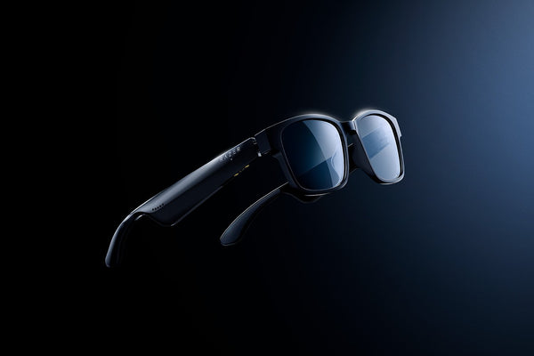 Razer Anzu Smart Glasses - Rectangle Design - Blue Light and Sunglass Lens Bundle
