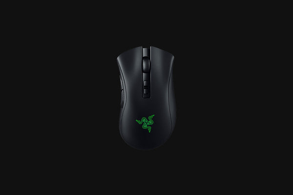 Razer DeathAdder V2 Pro Ergonomic Bluetooth Wireless Gaming Mouse with 20, 000 DPI Optical Sensor, Chroma RGB Lighting, Black - (RZ01-03350100-R3A1)