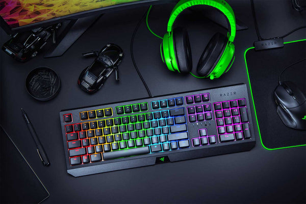 Razer BlackWidow Mechanical Gaming Keyboard(Green Switch) RZ03-02860100-R3M1