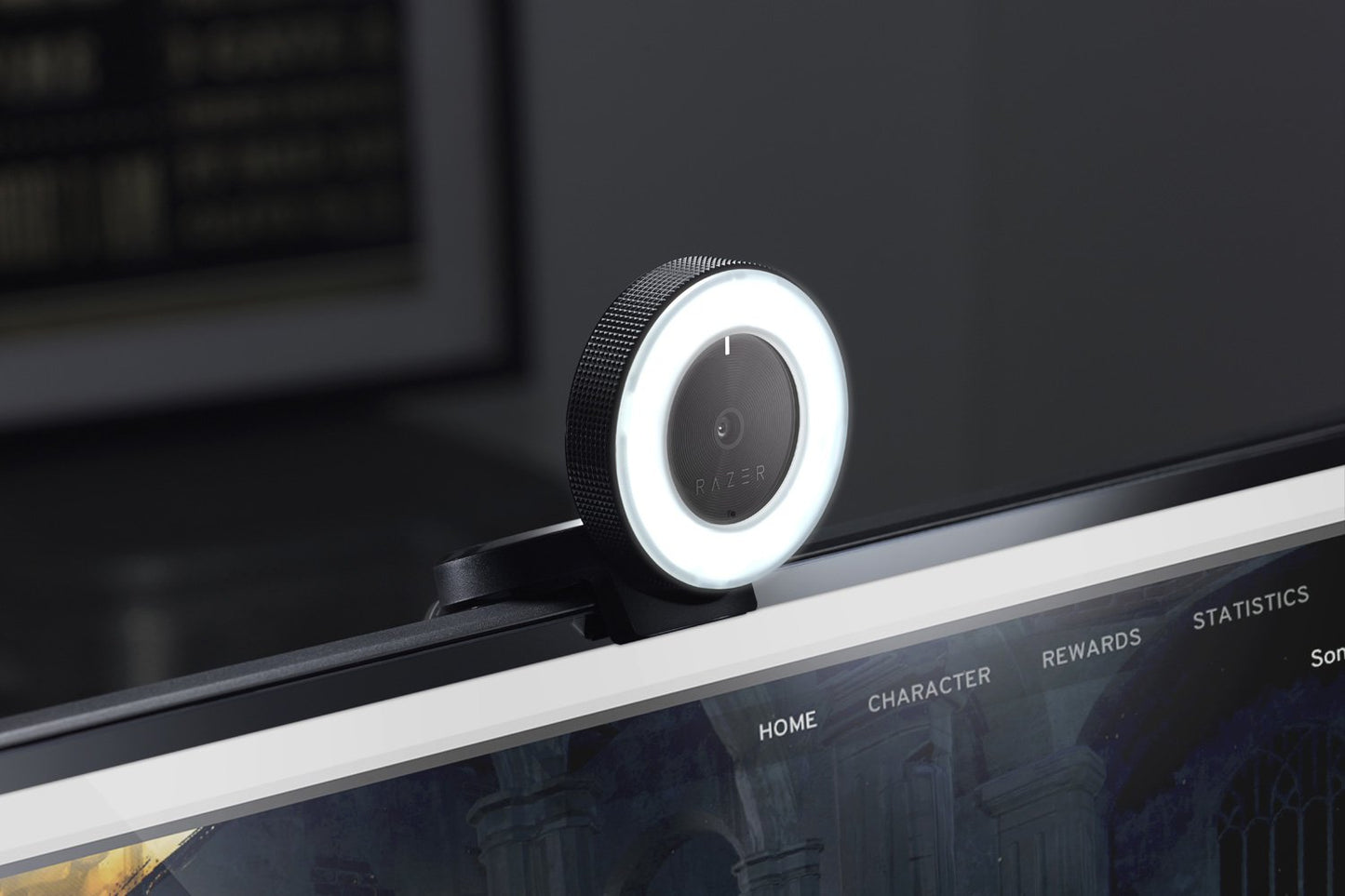 Razer Kiyo ring light equipped camera