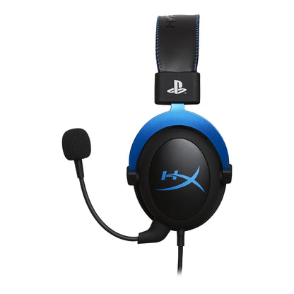 HyperX Cloud HX-HSCLS-BL/EM Gaming Headset for Playstation 4 (Black and Blue)