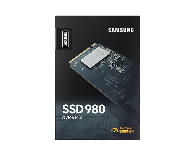 Samsung 980 NVMe M.2 SSD 500GB