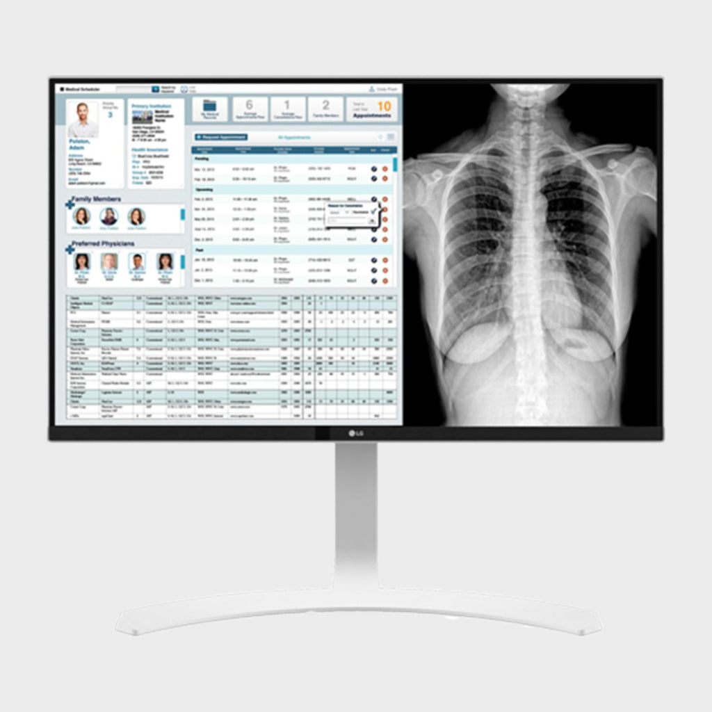 LG 27HJ712C-W 27 Inch 8MP Clinical Review Medical monitor