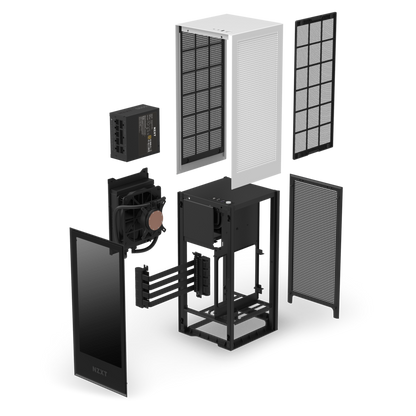 NZXT H1 White Computer Case
