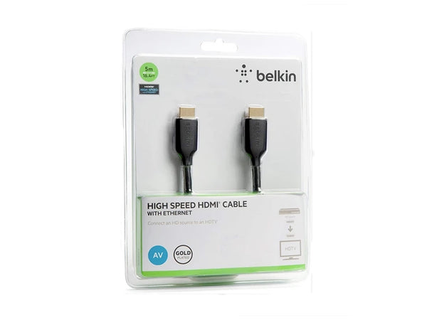 Belkin F3Y021bt5M High Speed HDMI Cable 5mtr