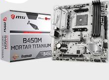 MSI B450M Mortar Titanium Motherboard-Motherboard-MSI-computerspace