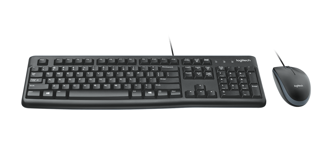 Logitech MK120 Keyboard and Mouse Combo-Keyboard Mouse Combo-Logitech-computerspace