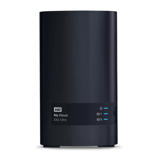 WD Digital Diskless My Cloud EX2 Ultra Network Attached Storage 4 TB - NAS WDBVBZ0040JCH-BESN-NAS Drive-WESTERN DIGITAL-computerspace