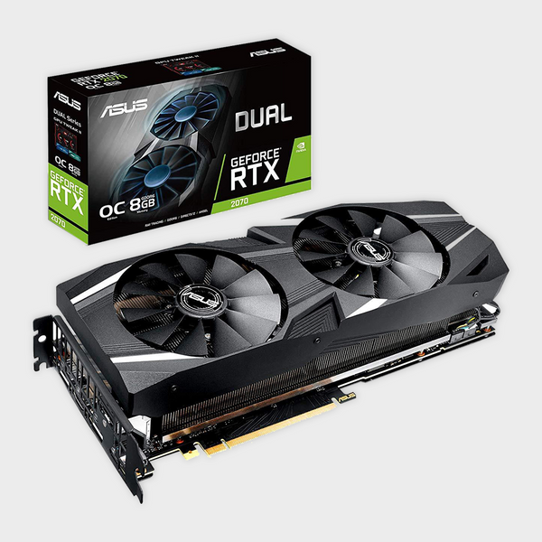 ASUS Dual GeForce RTX™ 2070 OC edition 8GB GDDR6 Graphics Card