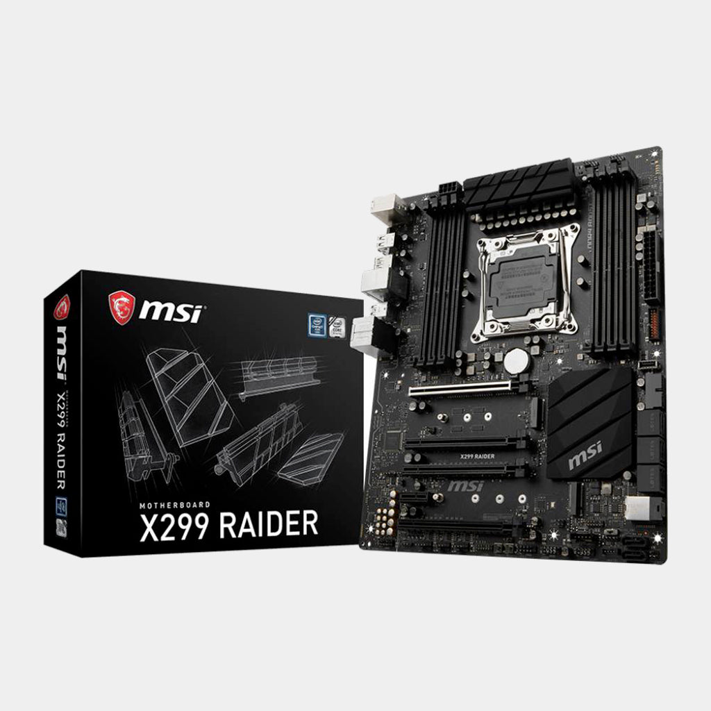 MSI X299 Raider LGA 2066 Intel X series Motherboard