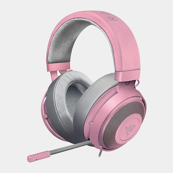 Razer Kraken Pro V2 Quartz Edition - Analog Gaming Headset - Oval Ear Cushions