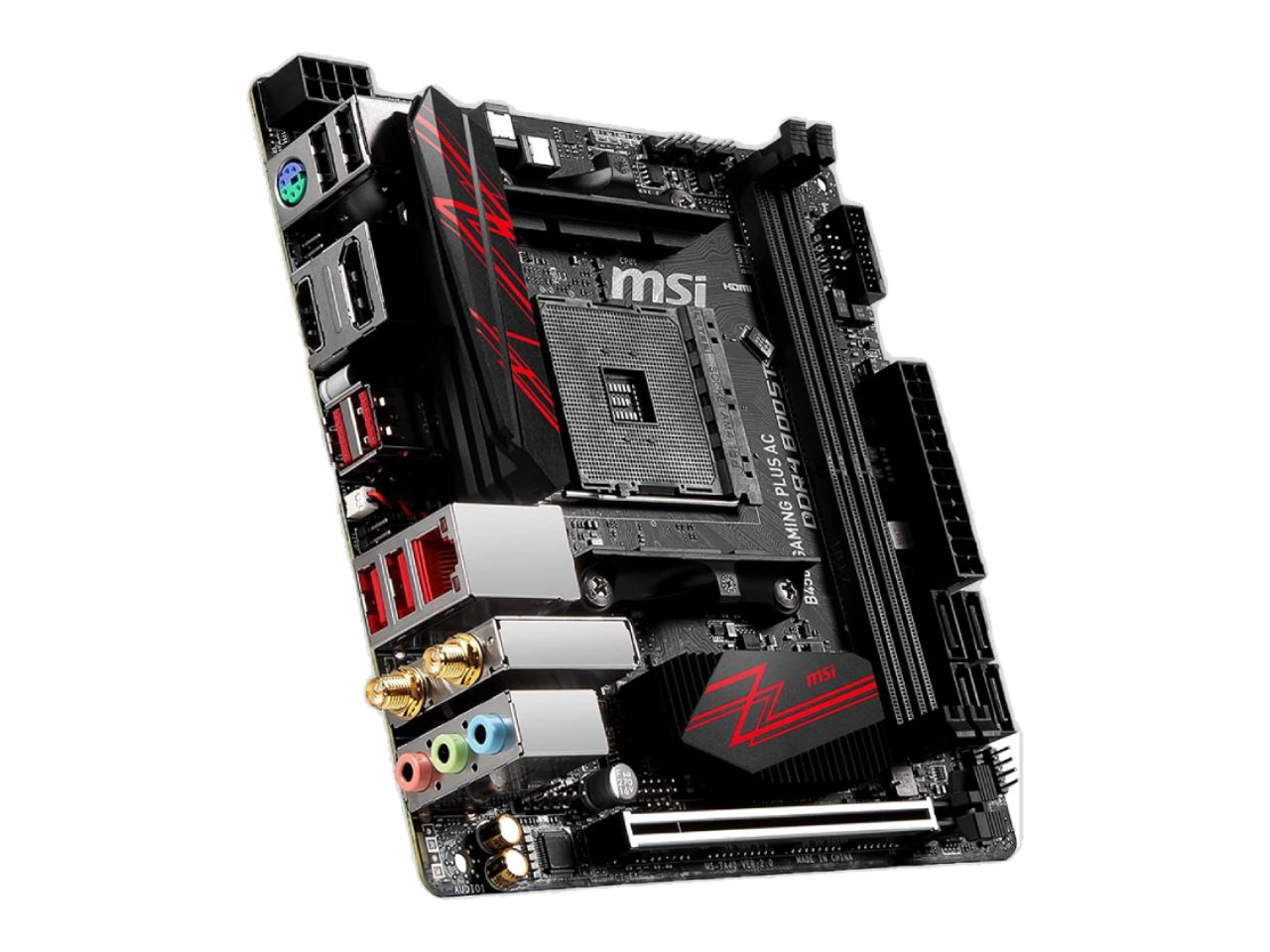 MSI B450I Gaming Plus AC Ryzen 3rd Generation AMD Motherboard