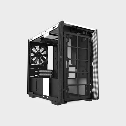 NZXT H210i mini iTX Computer Case (Matte White/Black)