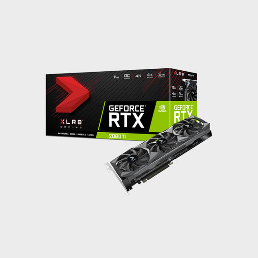 PNY GeForce RTX™ 2080 Ti 11GB XLR8 Gaming Overclocked Edition Graphics Card
