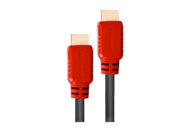 Honeywell HDMI 1.4 Cable with Ethernet | High Speed HDMI Cable 10.2GBPS | Supports 3D /4Kx2K Ultra High Definition | 3D Home theatre | 3D gaming | Black (49.2ft/15M)