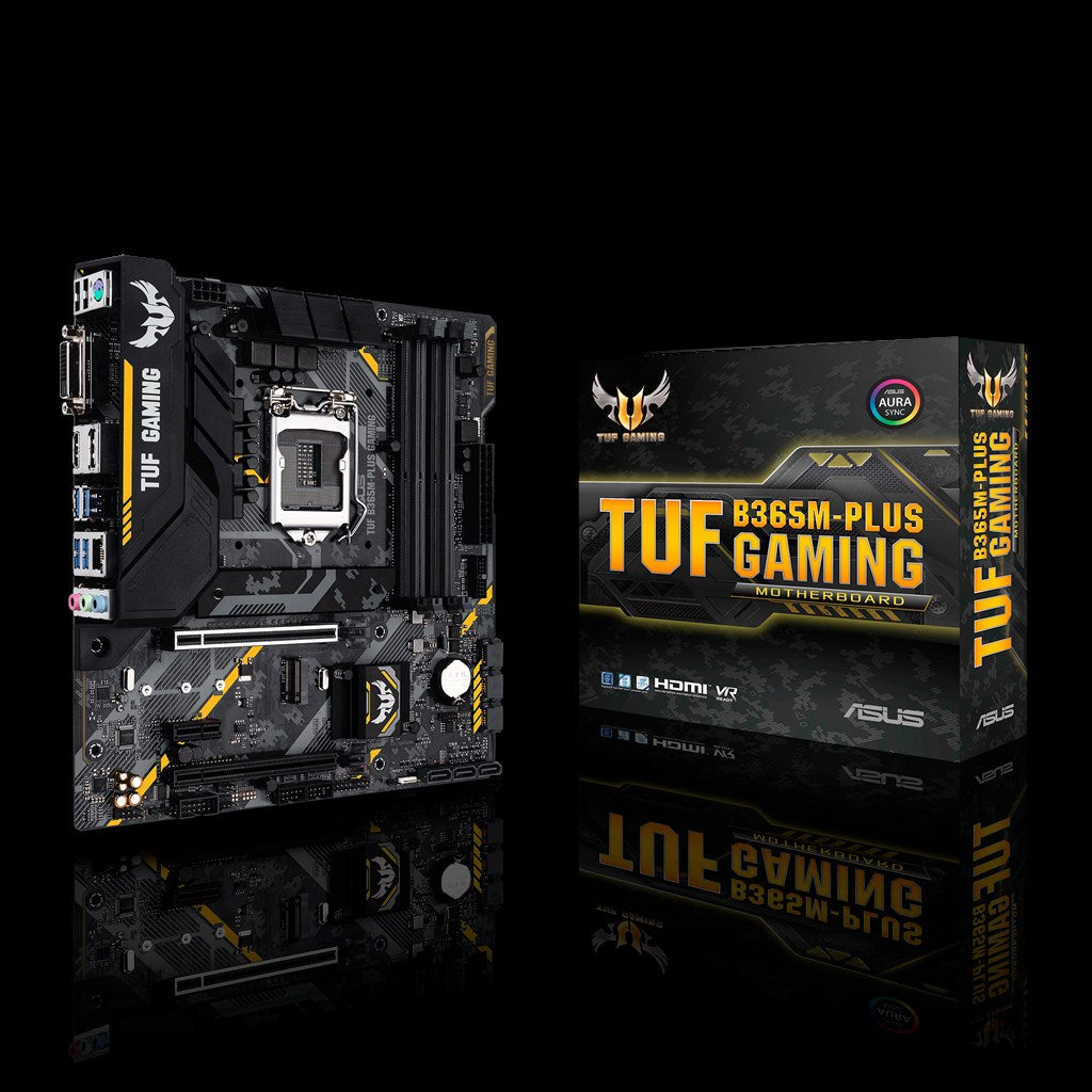 ASUS TUF B365M-PLUS GAMING Intel LGA 1151 mATX gaming motherboard
