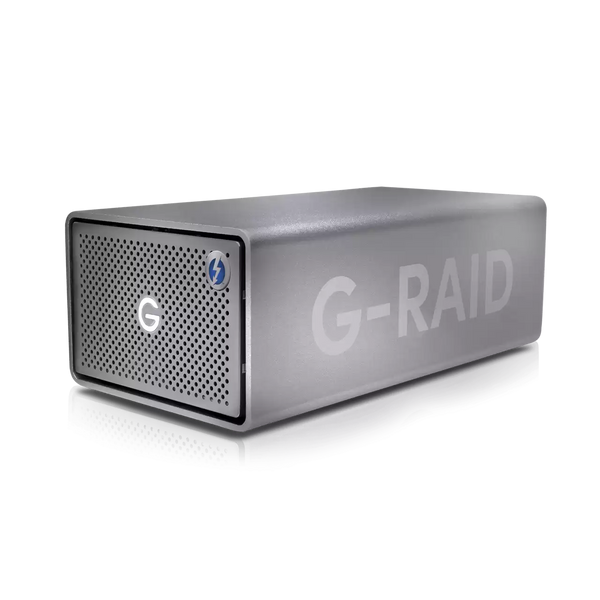 SanDisk Professional G-RAID 2 - Enterprise-Class 2-Bay Desktop Drive, 7200RPM Ultrastar Drive Inside, Thunderbolt 3, USB-C, HDMI Port