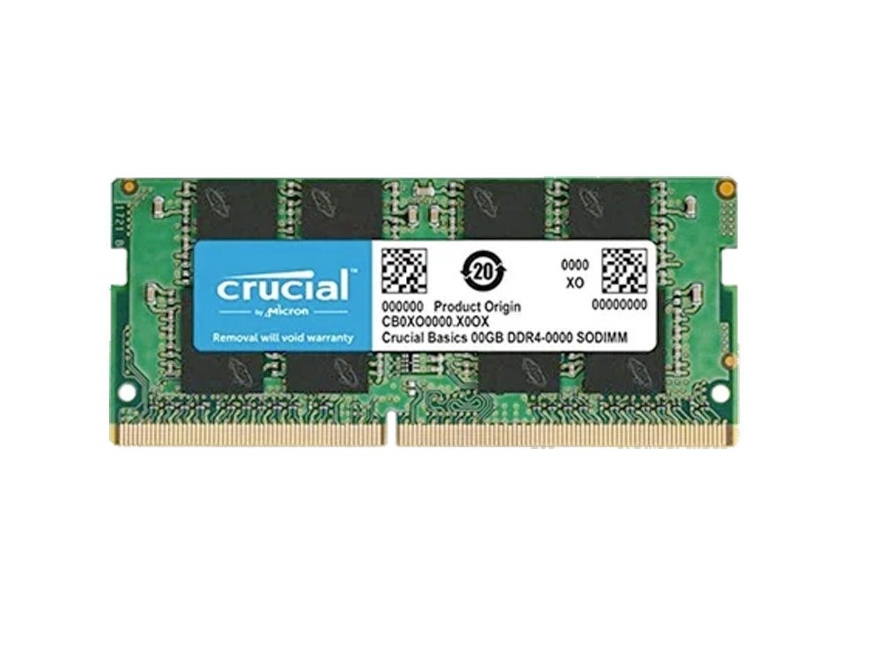 Crucial Basic Laptop 16GB DDR4 2400MHZ SODIMM RAM