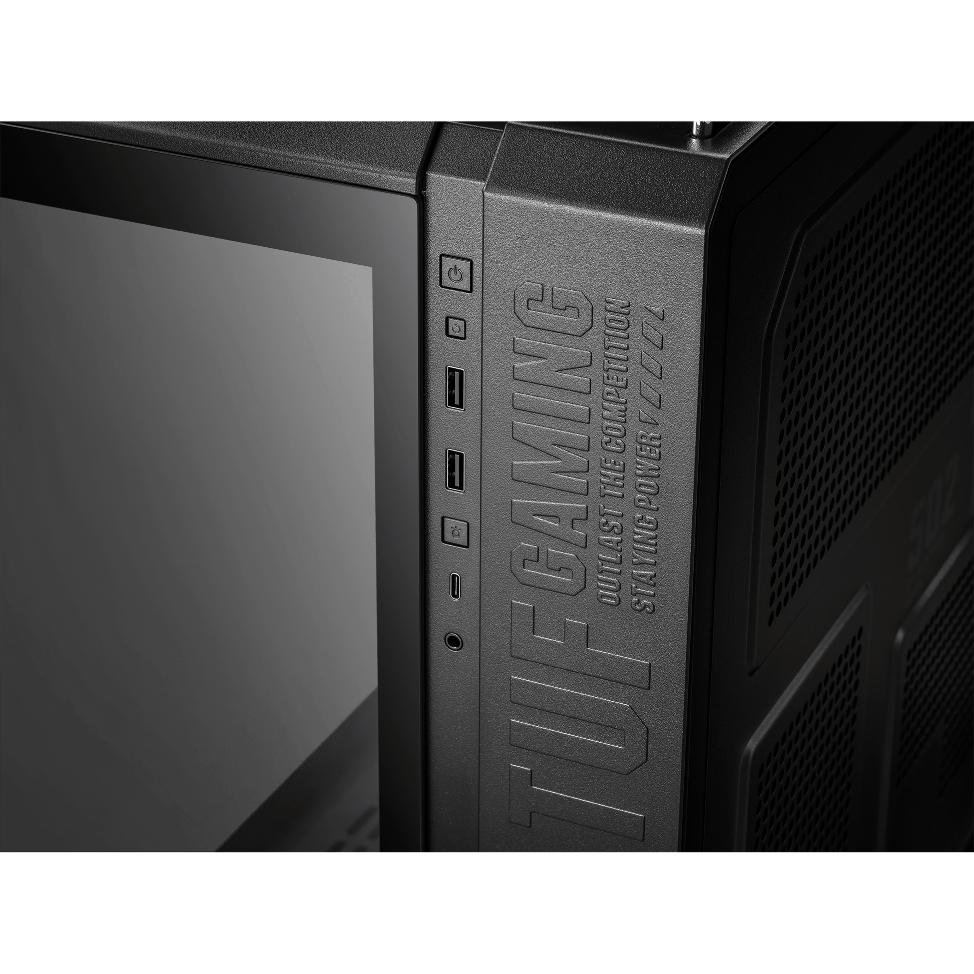 Asus TUF Gaming GT502 Black Case-Cabinets-ASUS-computerspace