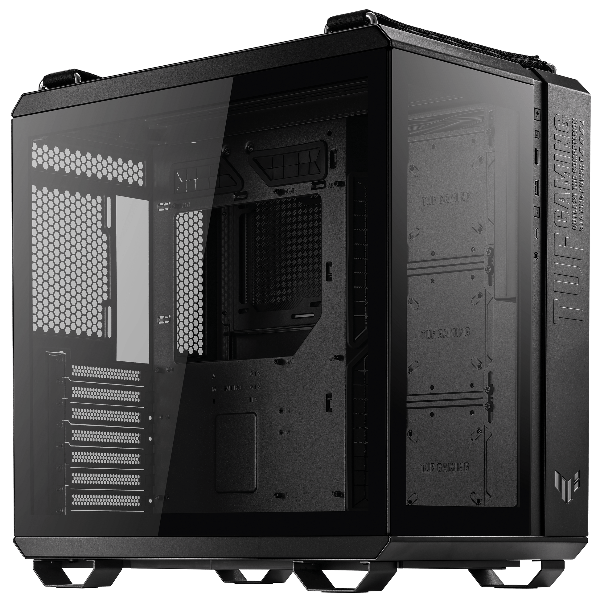 Asus TUF Gaming GT502 Black Case-Cabinets-ASUS-computerspace