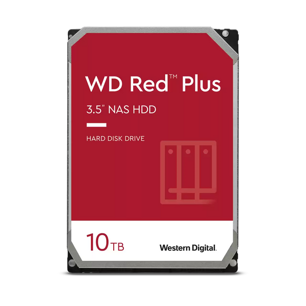 WD Red Plus 10 TB NAS Hard Drive 3.5 WD101EFBX