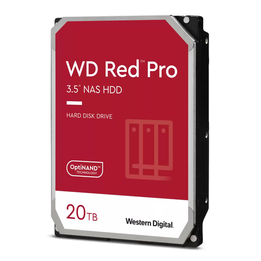 WD Red Pro NAS Hard Drive 20 TB WD201KFGX
